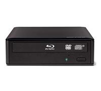 Buffalo MediaStation Desktop 16x External Blu-ray Writer for PC with USB 3.0. TAA Compliant. Plays and Burns Blu-Rays, DVDs, and CDs.