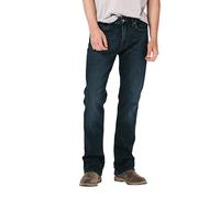 Buffalo Men's Slim Boot King Jeans, Creased and Polished, 28 W/ 30 L