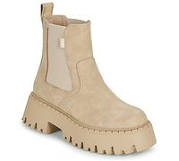 Buffalo Aspen Vegan Womens Chelsea Boots in Brown