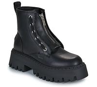 Buffalo Mid Boots ASPEN FRONT ZIP in Black 7