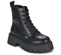 Buffalo Mid Boots ASPEN LACE UP MID in Black 6.5