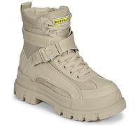 Buffalo Mid Boots ASPHA COM1 in Beige 6.5