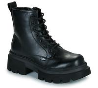 Buffalo Mid Boots MAVE LACE UP in Black 3