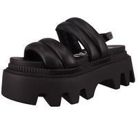 Buffalo Women's Flora Quilted Faux Leather Sandals - UK 5