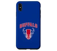 Buffalo New York NY Bison Classic Athletic Sport Vintage Case for iPhone XS Max
