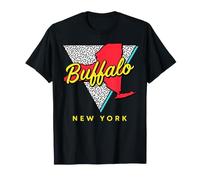 Buffalo New York Retro Vintage 80s State Pride Design T-Shirt