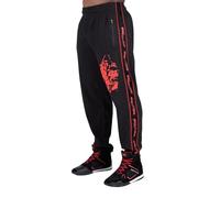 Buffalo Old School Workout Pants - Black/Red