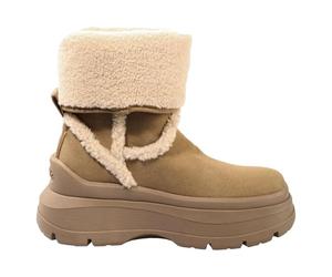 Buffalo Olympia Fold Boot War Light Brown Cogcream, Light Brown, 5 UK