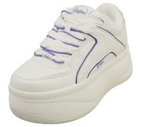 Buffalo Orcus Luxe Vegan Womens Platform Boots in White Purple - 6.5 UK
