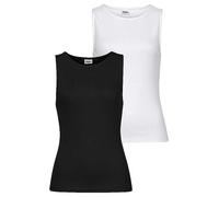 Buffalo Pack of 2 Tank Tops White/black