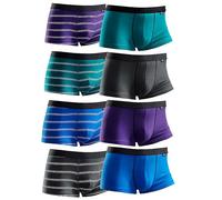 Buffalo Pack of 8 Low Rise Hipsters Petrol