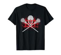 Buffalo Plaid Boys Lacrosse Christmas Matching Family Pajama T-Shirt