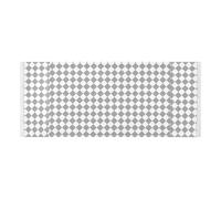 Buffalo Plaid Check Gray White lace edge washer dryer cover with side bag sturdy Washer and Dryer Covers for the Top for Washer Microwave Refrigerator Fall Decor Halloween Decor 51.2x22in