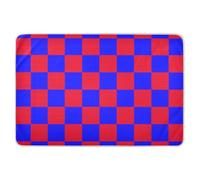 Buffalo Plaid Check Red Blue Extra Large Resuable Changing Pad Covers Waterproof Washable Flat Crib Pads Portable Pad Liner for Baby Toddler Children, 52" L x 34" W Manta impermeable para