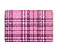 Buffalo Plaid Check Tartan Scotland Peach Purple Extra Large Resuable Toddler Mattress Pads Soft Absorbent Diaper Changing Mat Non-Slip Pad Liner for Baby Boys Girls, 52" L x 34" W