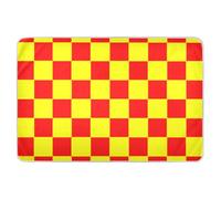 Buffalo Plaid Check Yellow Deep Peach Extra Large Resuable Potty Training Pee Pad Highly Absorbent Pee Pads for Bed Skin-Friendly Pee Mats for Baby Toddler Children , 52" L x 34" W para