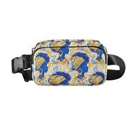 Buffalo Plaid Green Men Women Stylish Crossbody Bag Waist Packs for Travel Gym Work, Beautiful African Woman, One Size