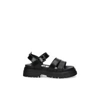Buffalo platform buckle sandals - Black 40