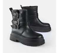 Buffalo PLUTO FARMER BIKER Boot black EU39