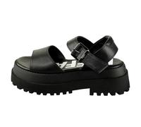 Buffalo Pluto JoJo Sandals Black, black, 7 UK