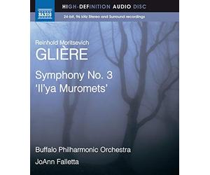 BUFFALO PO FALLETTA - GLIERE SYMPHONY NO. 3 - BLU-RAY AUDIO - E4z
