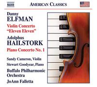 BUFFALO PO/JOANN FALLETTA - Danny Elfman: Violin Concerto 'Eleven Eleven'; Adolphus Hailstork: Piano Concerto No. 1