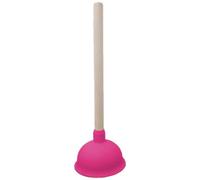 Buffalo Pop Rubber Plunger With Powerful Suction Cup For Toilets-Sink-Drain Pink