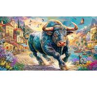 buffalo Puzzle for Adults 1000 Pc - Fun Family Game Educational Challenge Hard Difficult 75x50/1000pcs