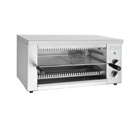 Buffalo Quartz Salamander Grill - Stainless Steel Broiler, Mini Oven, Toaster (3 Racks, Rapid heat-up, Control Switch) for Restaurants, Catering, Events CJ799