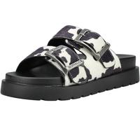 Buffalo Raya Ari - Black/White Cow Synthetic, black, 4 UK