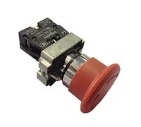 Buffalo Replacement Red Stop Button for Mixer CD607 CP821, Plastic | Restores vital safety shut-off control to commercial catering equipment for rapid emergency deactivation and user safety