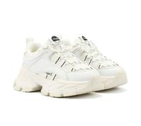 Buffalo Saturn Lace Women's White Trainers - UK 3