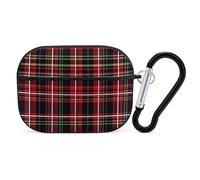Buffalo Scottish Tartan Plaid Checkered Red Earbuds Case for Airpods Pro 2nd