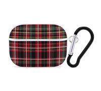 Buffalo Scottish Tartan Plaid Checkered Red Earbuds Case for Airpods Pro 2nd