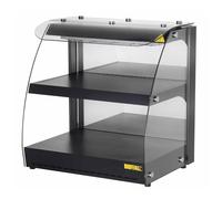 Buffalo Self-Serve Heated Display Unit HW920 4 x GN 1/2, Black