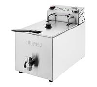 Buffalo Single Electric Fryer with Timer 8Ltr