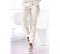 Buffalo Slogan Print Jogging Pants White