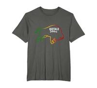 Buffalo Soldier New Rasta Reggae Roots Clothing T Shirt Tee