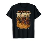 Buffalo Soldiers African American Buffalo Black Culture T-Shirt