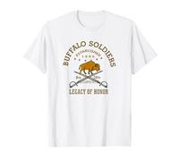 Buffalo Soldiers Honorarium - Gold & Grey Combo T-Shirt