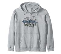 Buffalo Soldiers Top Greys Zip Hoodie