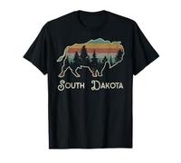 Buffalo South Dakota The Mount Rushmore State National Parks T-Shirt