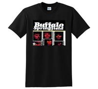 Buffalo Springfield T Shirt Self Titled Vinyl Cd Cover Black S