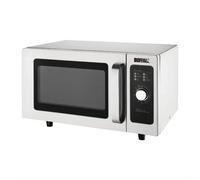 Buffalo Stainless Steel Manual Commercial Microwave Oven 1000W - FB861