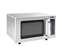 Buffalo Stainless Steel Programmable Commercial Microwave Oven 1000W FB862