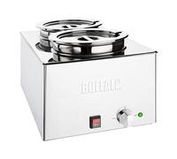 Buffalo Stainless Steel Wet Heat Bain Marie, 2X 5.2Ltr Pots, 1.2kW