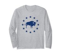 Buffalo Strong - American Heritage Pride Long Sleeve T-Shirt