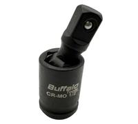 Buffalo Tools 1/2 Drive Impact Universal Joint Wobble, Swivel, Extension for Sockets Wrenches 360 Degree