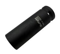 Buffalo Tools 19mm Deep Impact Socket 1/2 Drive Heavy Duty High Torque Chrome Vanadium Steel Drive 6 Point Long Wrench