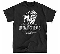 Buffalo Trace Bourbon Whiskey Black T-Shirt(Medium)